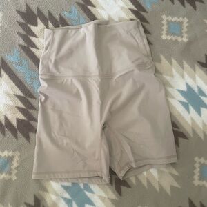 SHEIN Women's Beige Athletic Shorts